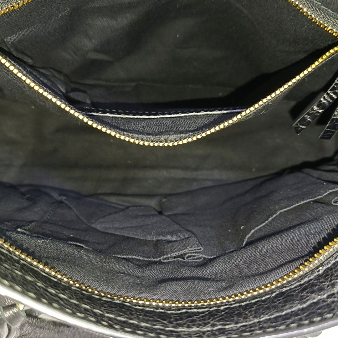 Classic City Small Lambskin Black
