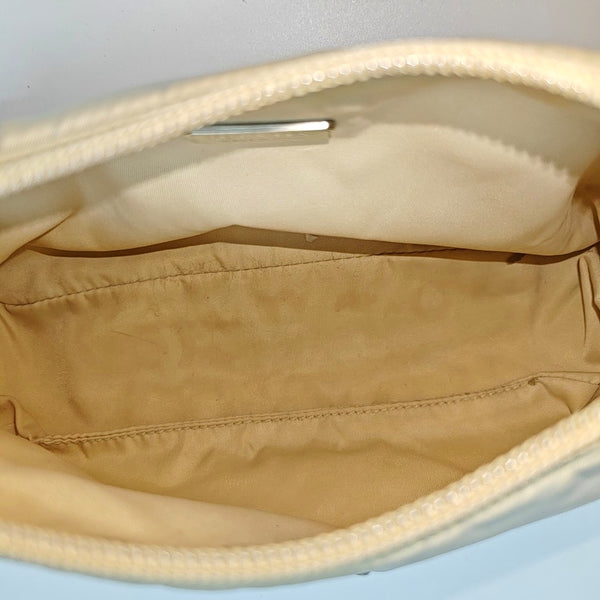 Authenticated pre-owned  Re-edition2000 Mini Nylon Beige - Top Handle Bag at Looply
