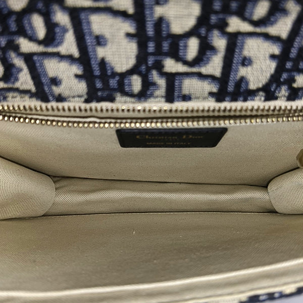 Dioraddict Oblique Canvas Blue