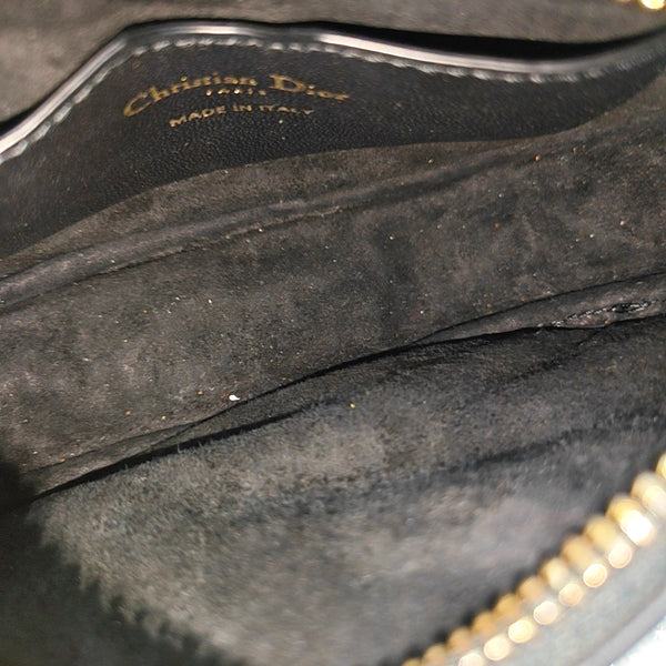 Vibe Super Mini Cannage Lambskin Black