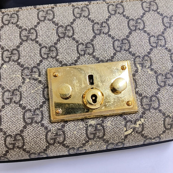 Authenticated pre-owned  Padlock Small Monogram Coated Canvas Multicolor - Shoulder Bag at Looply