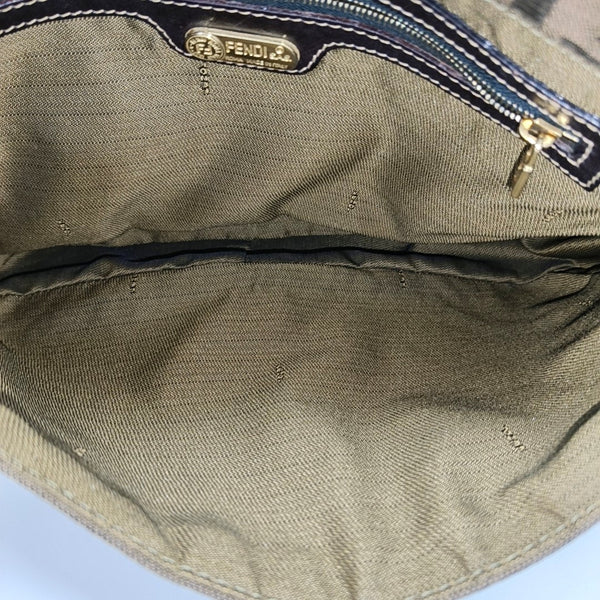 Canvas Shoulder Bag Brown