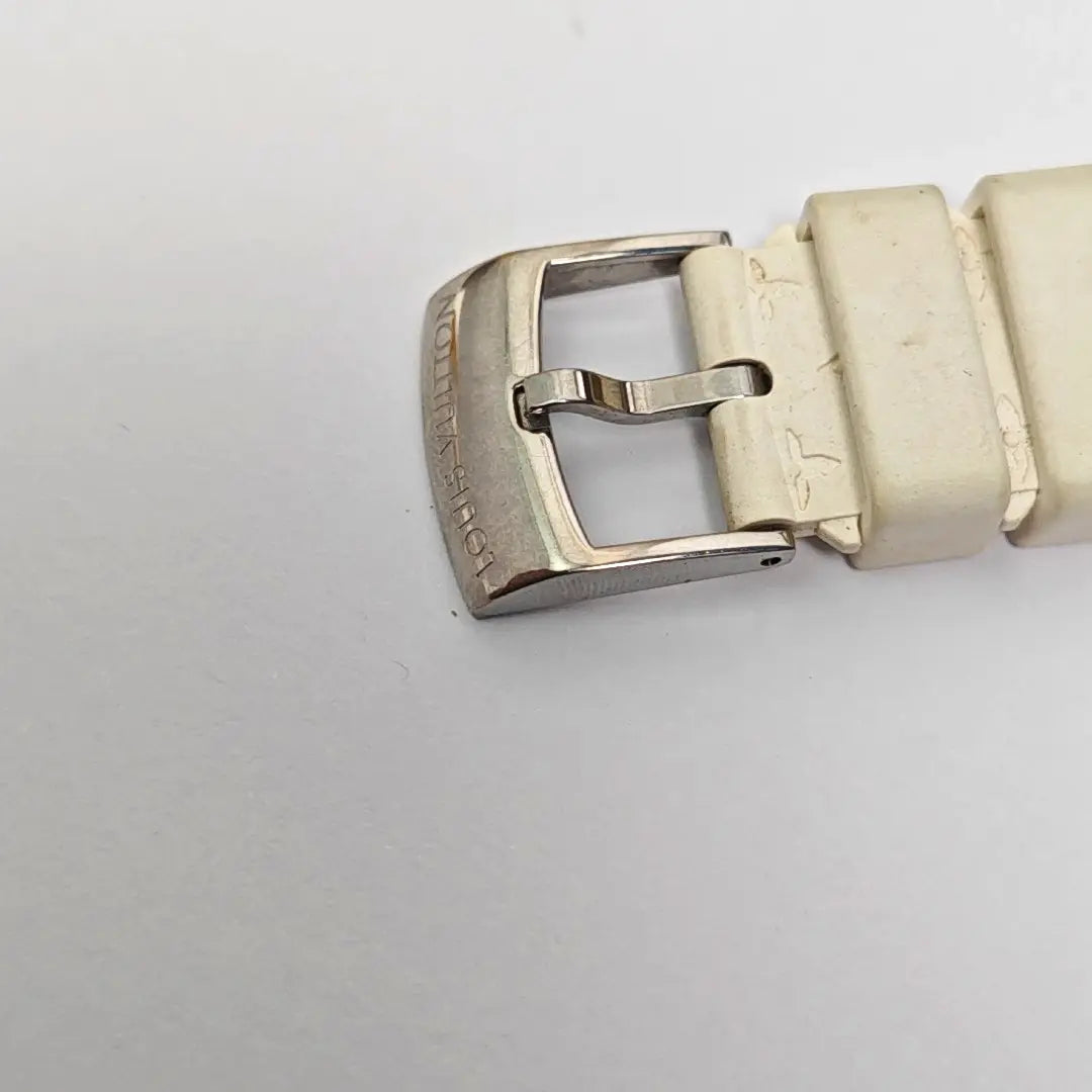 TAMBOUR 34mm White Quartz Watch