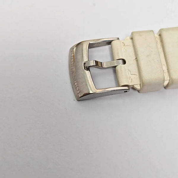 TAMBOUR 34mm White Quartz Watch