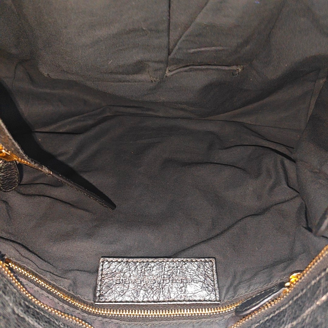 Classic City Medium Lambskin Black