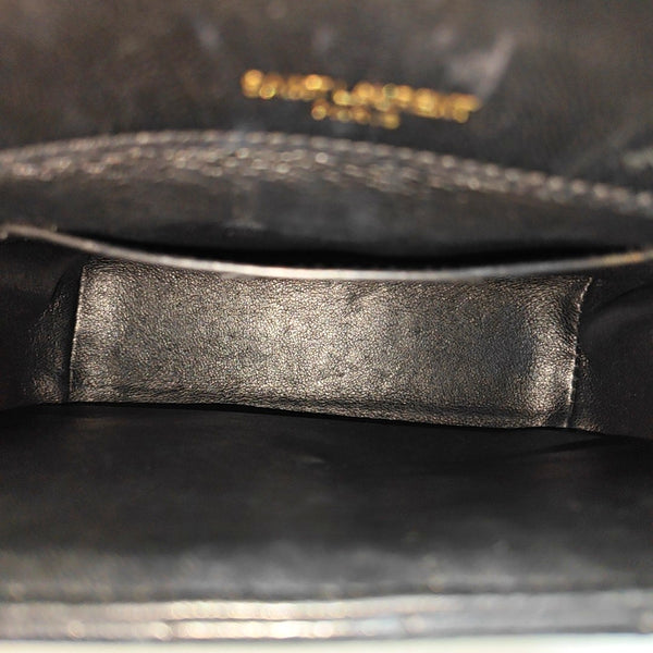 VICKY Small Quilted Lambskin Black