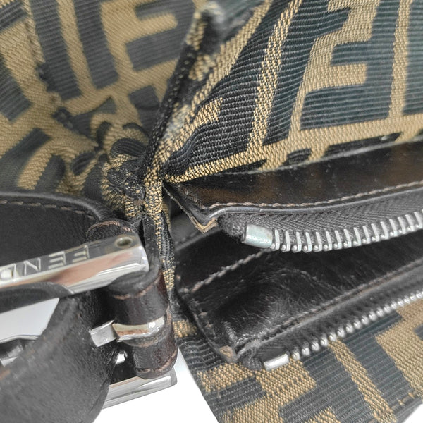 Authenticated pre-owned  Baguette Canvas Brown - Top Handle Bag at Looply