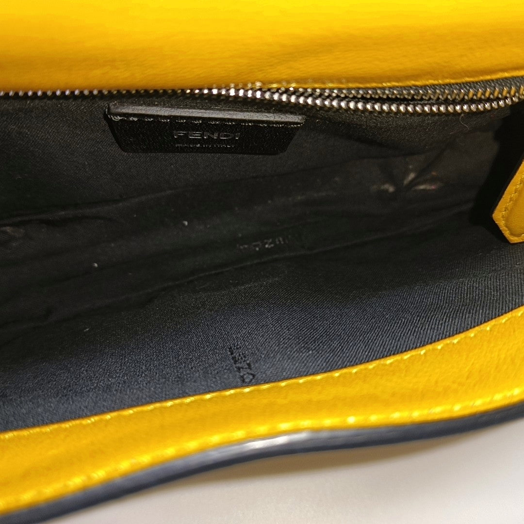 Lambskin Shoulder Bag Yellow