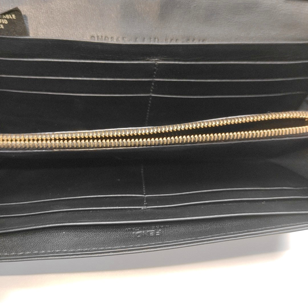 Lambskin Shoulder Bag Black