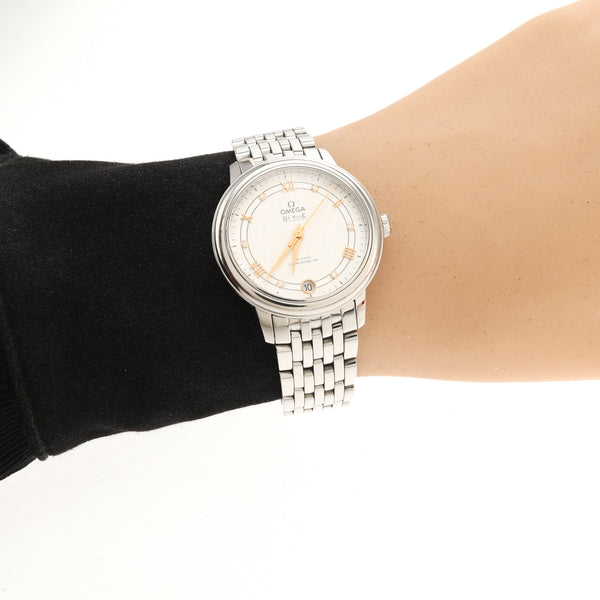 De Ville 32.7mm White Automatic Watch