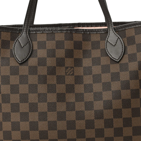 Damier Ebene Neo Neverfull MM Rose Ballerine-test