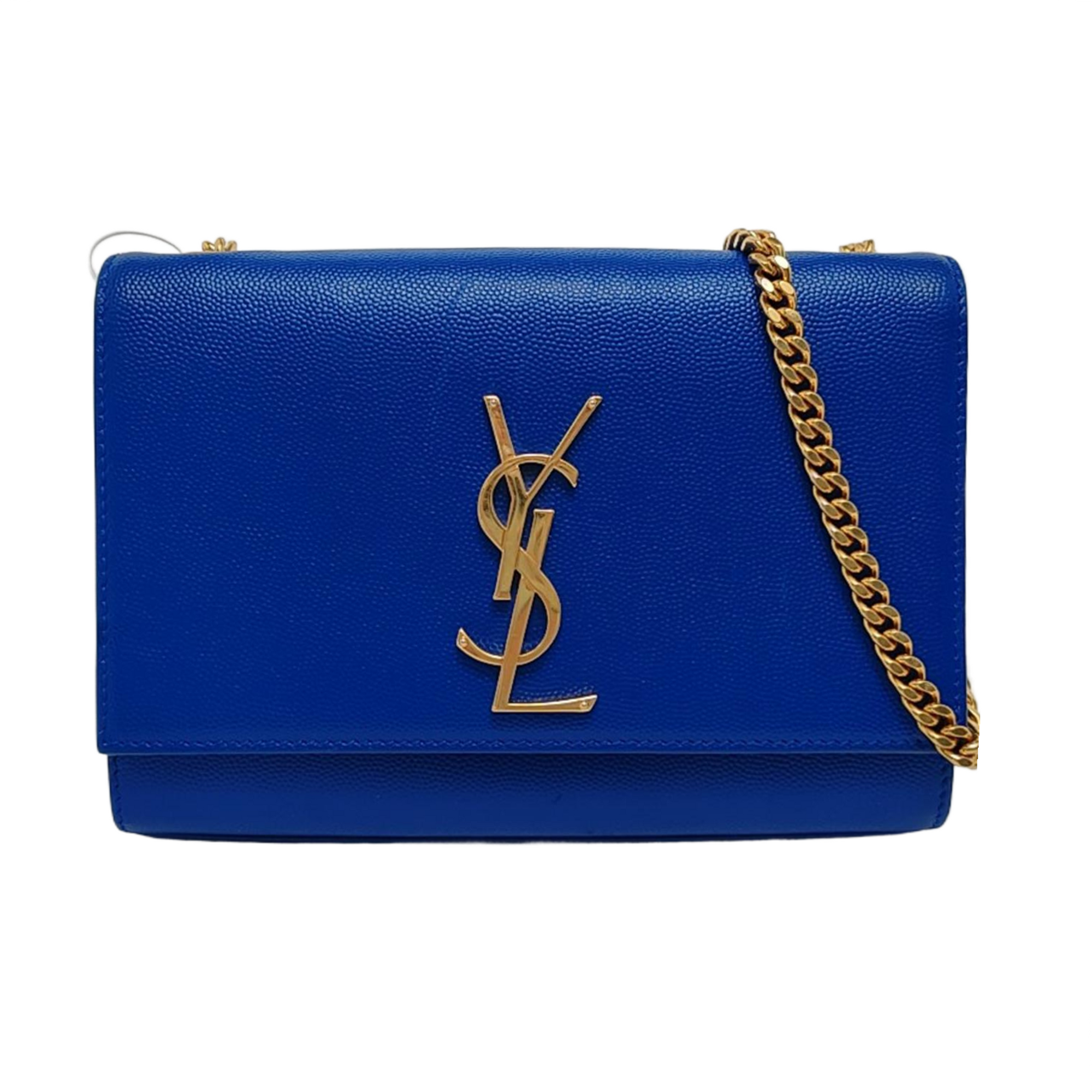 Authenticated pre-owned  Kate Small Calfskin Blue - Shoulder Bag at Looply