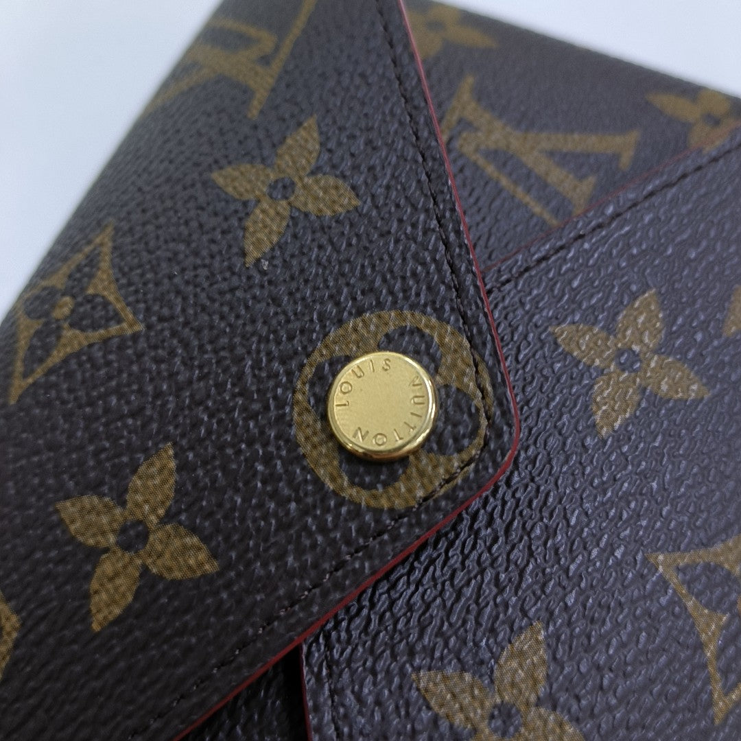 KIRIGAMI Monogram Coated Canvas Brown