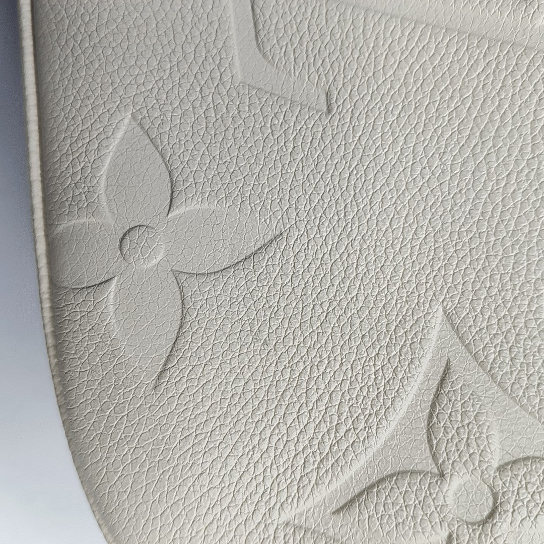 BAGATELLE Monogram Calfskin White