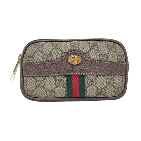 Authenticated pre-owned  Ophidia Monogram Coated Canvas Beige - Belt Bag at Looply