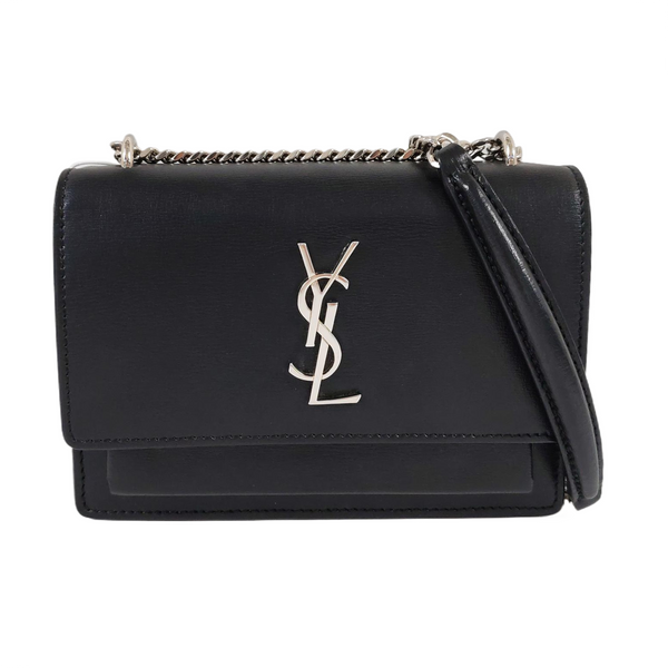 Authenticated pre-owned  Sunset Calfskin Black - Handbags at Looply