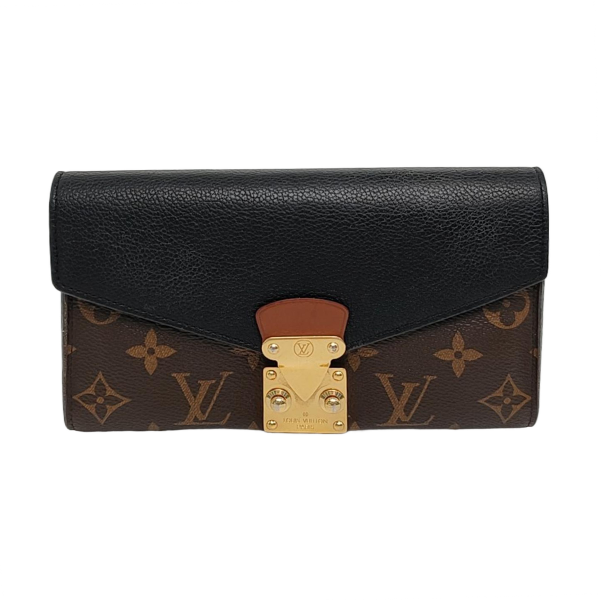 Authenticated pre-owned  Pallas Monogram Coated Canvas Brown - Handbags at Looply