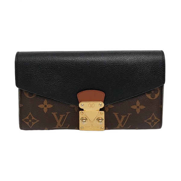 Authenticated pre-owned  Pallas Monogram Coated Canvas Brown - Handbags at Looply
