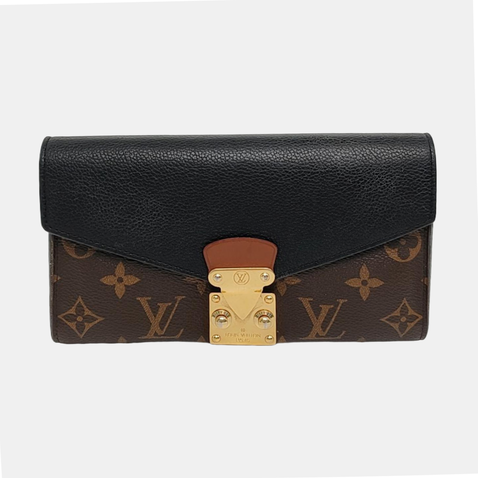 Authenticated pre-owned  Pallas Monogram Coated Canvas Brown - Handbags at Looply