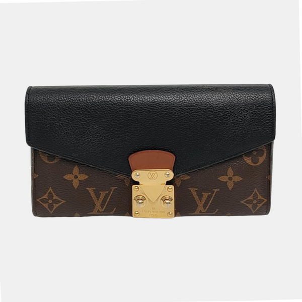 Authenticated pre-owned  Pallas Monogram Coated Canvas Brown - Handbags at Looply