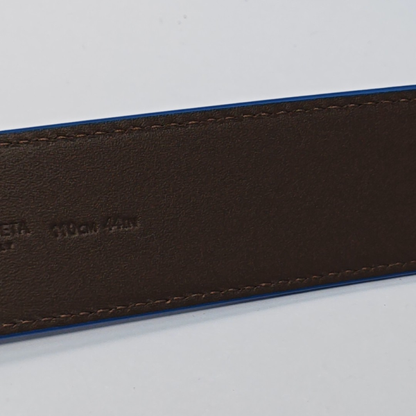 Leather Belt Blue