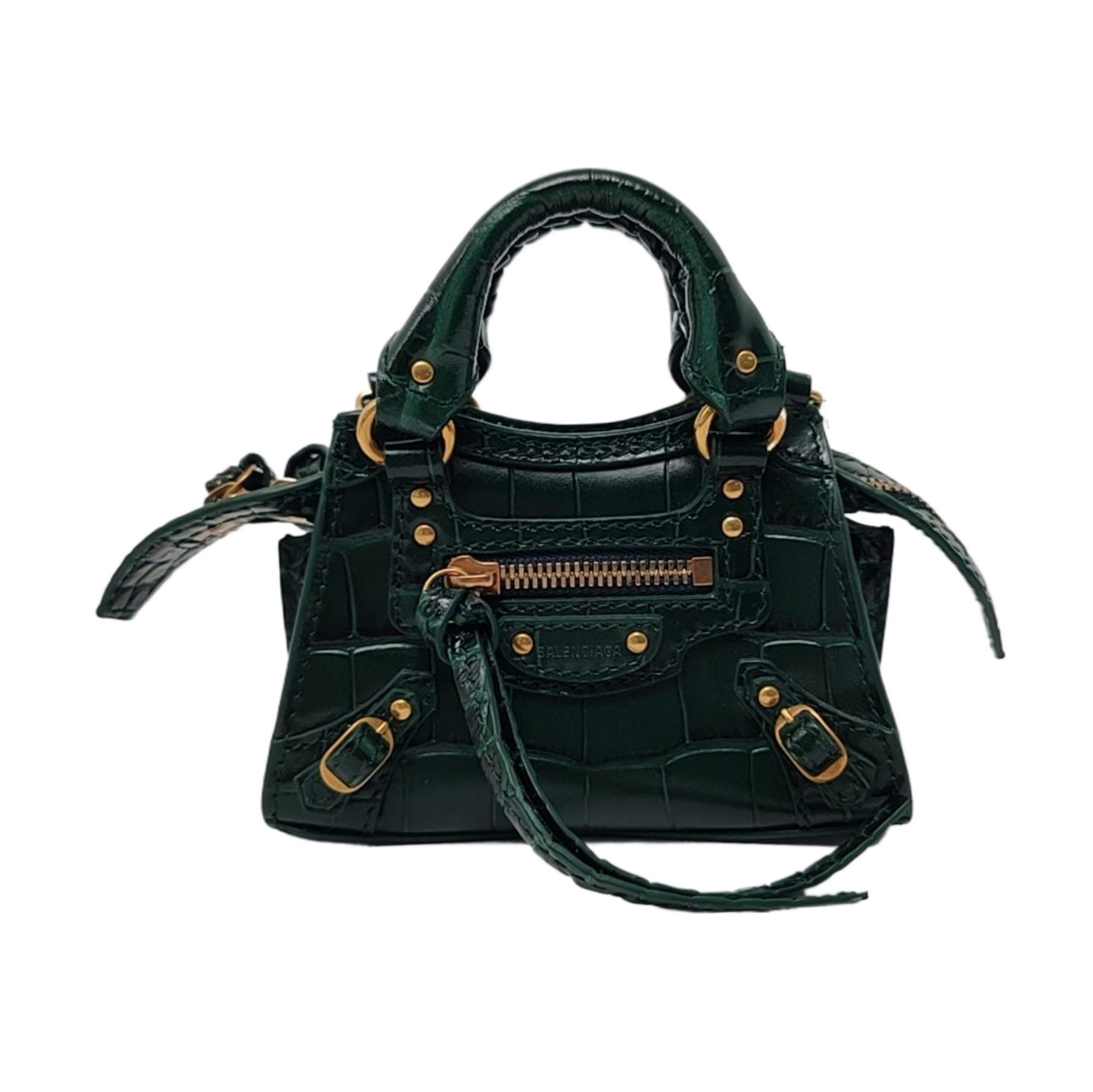 Authenticated pre-owned  Neo Classic Nano Calfskin Green - Shoulder Bag at Looply