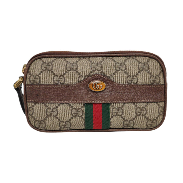 Authenticated pre-owned  Ophidia Monogram Coated Canvas Beige - Clutch at Looply