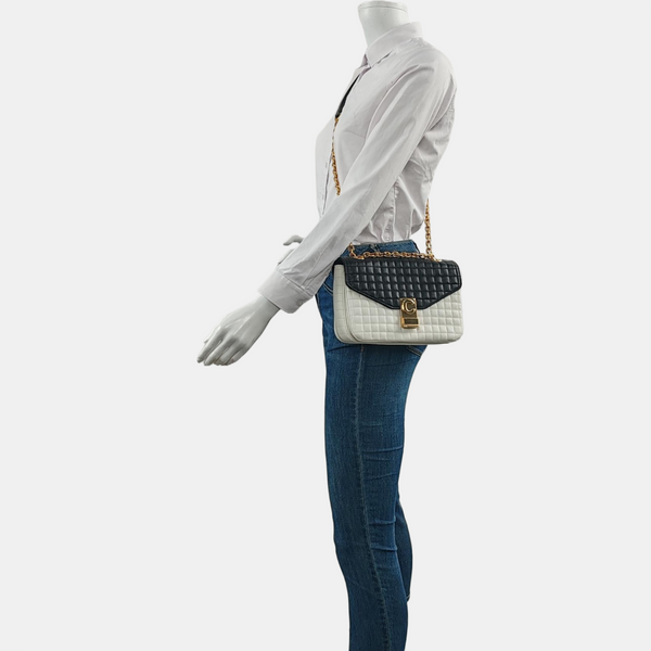 Authenticated pre-owned  C Medium Calfskin Multicolor - Shoulder Bag at Looply
