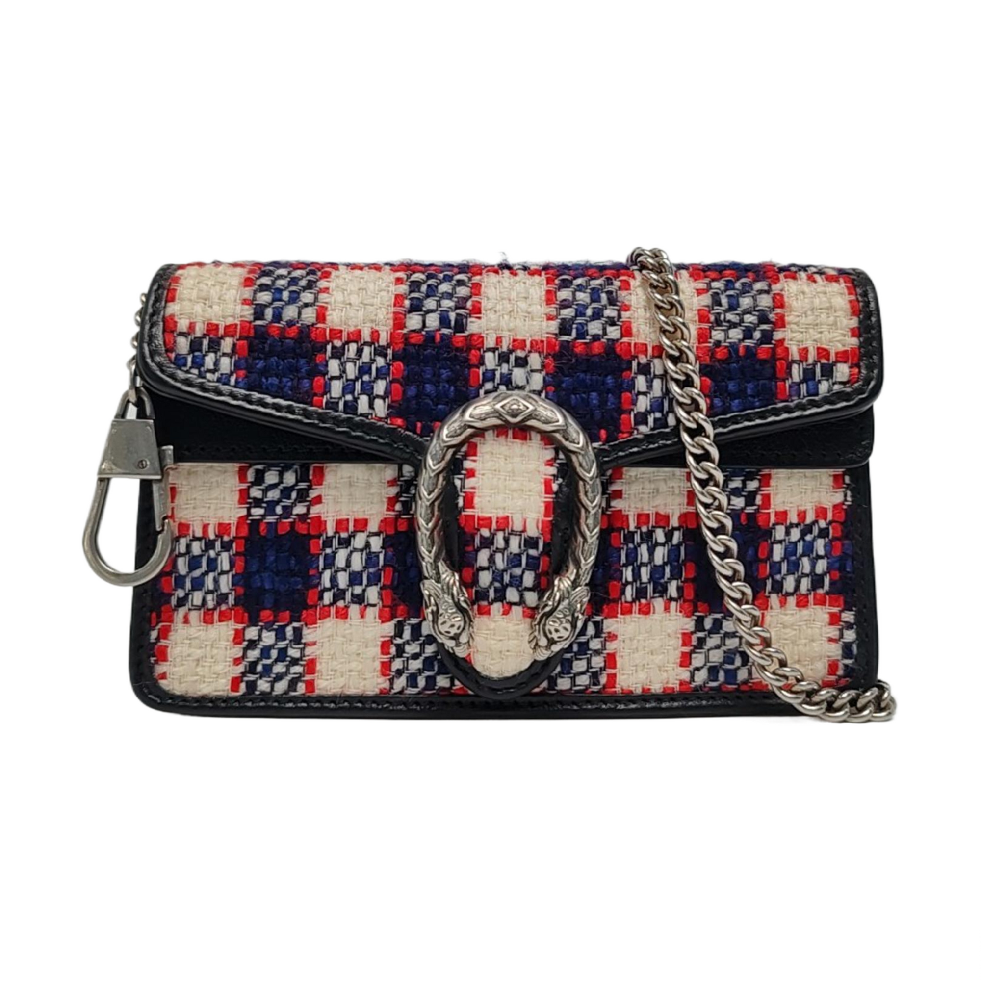 Authenticated pre-owned  Dionysus Super Mini Wool Multicolor - Shoulder Bag at Looply
