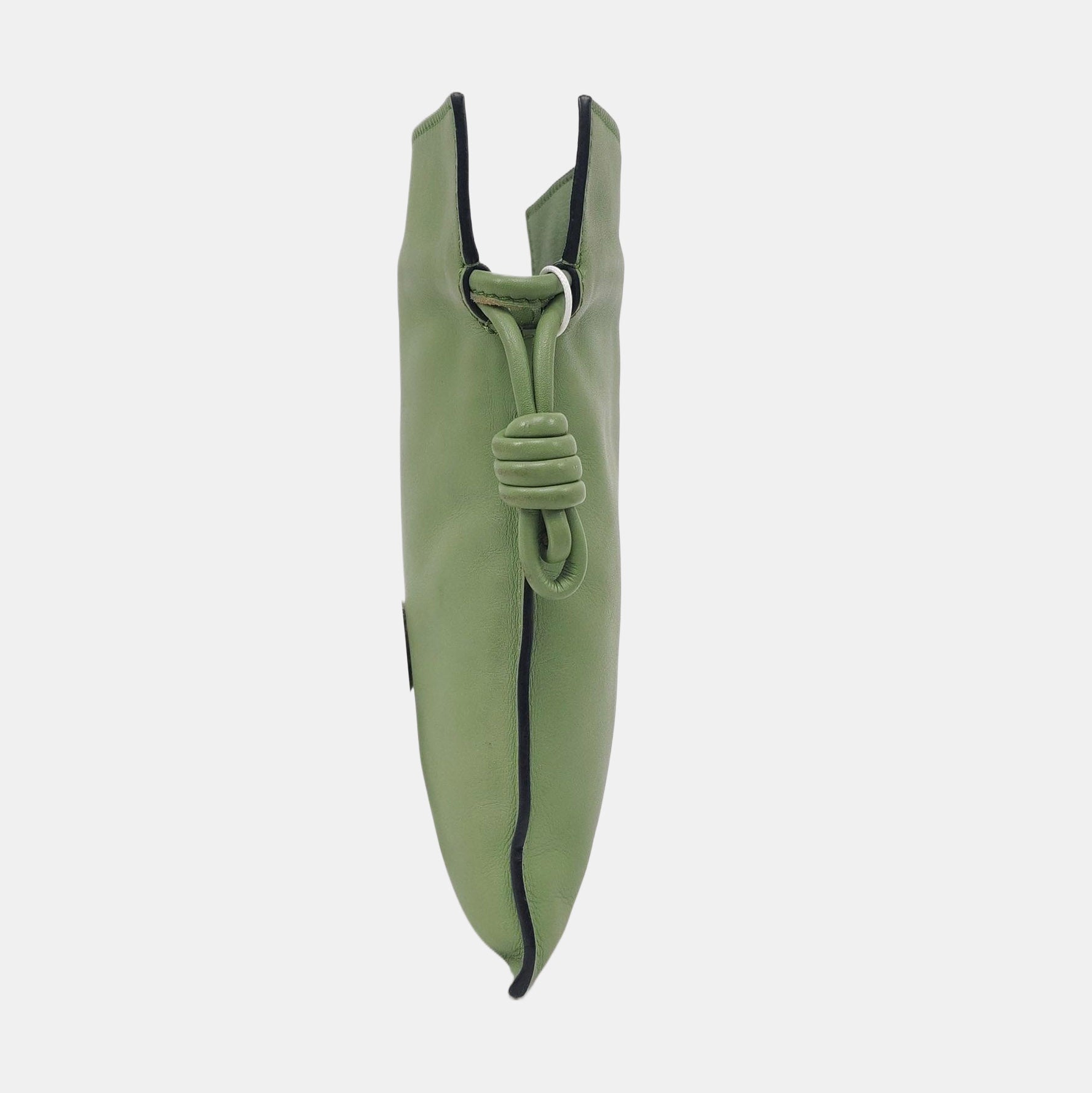 Authenticated pre-owned  Flamenco Calfskin Green - Crossbody Bag at Looply