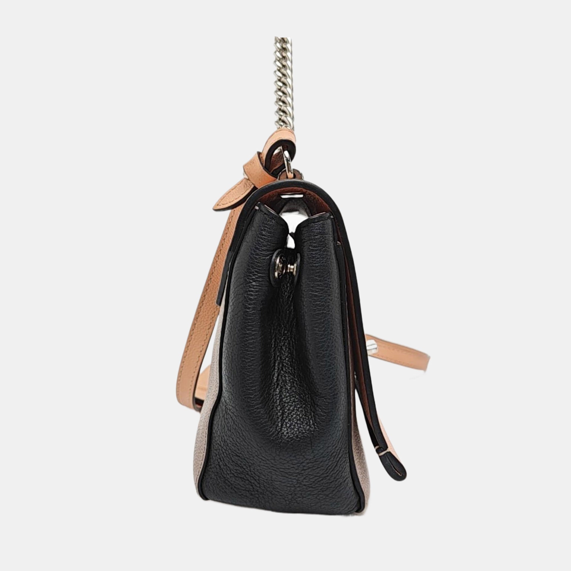 Authenticated pre-owned  Lockme BB Calfskin Multicolor - Shoulder Bag at Looply