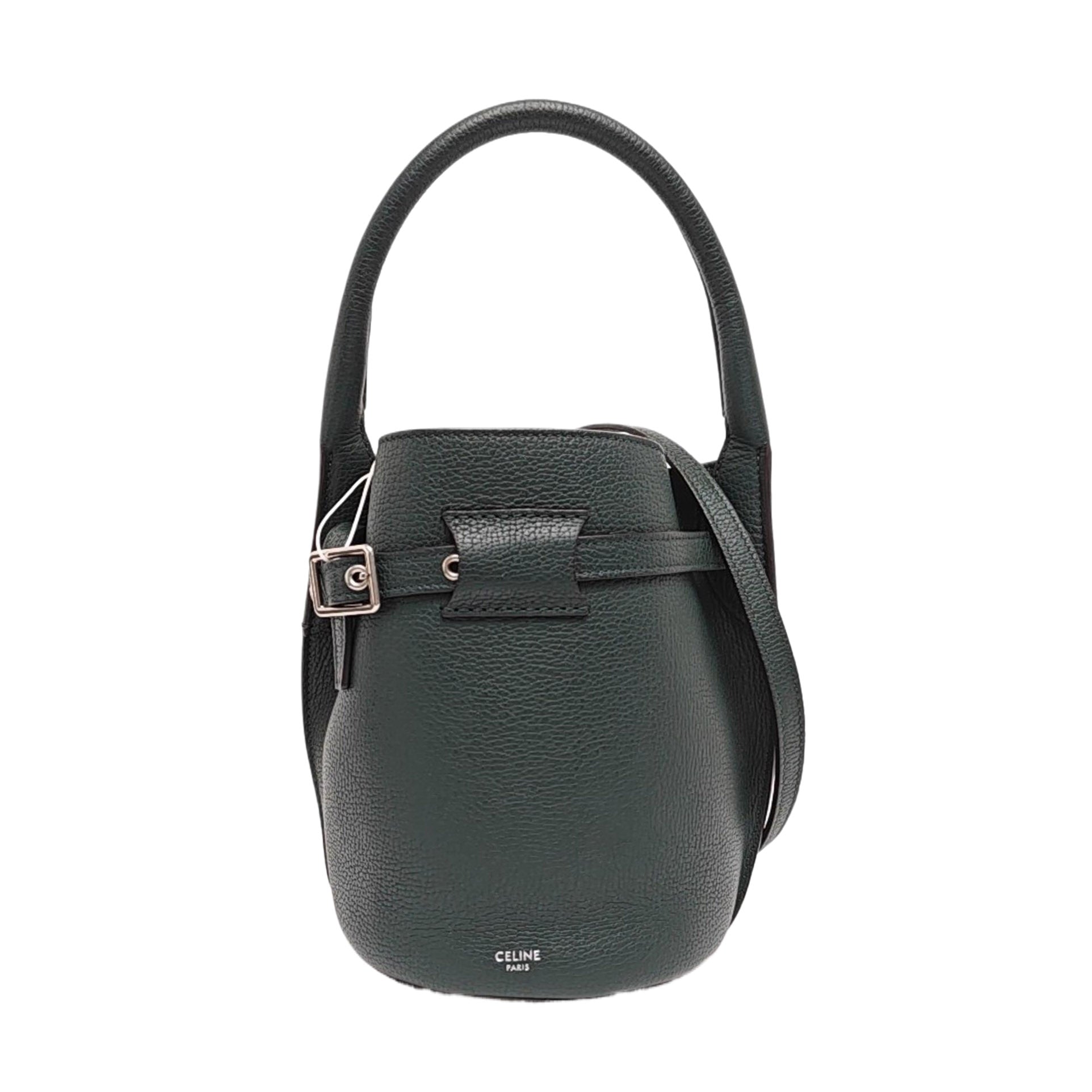 Authenticated pre-owned  Big Bag Nano Calfskin Green - Shoulder Bag at Looply
