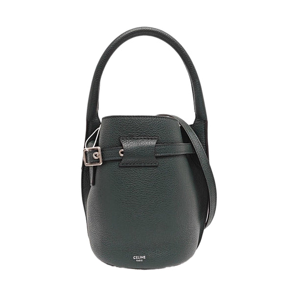 Authenticated pre-owned  Big Bag Nano Calfskin Green - Shoulder Bag at Looply