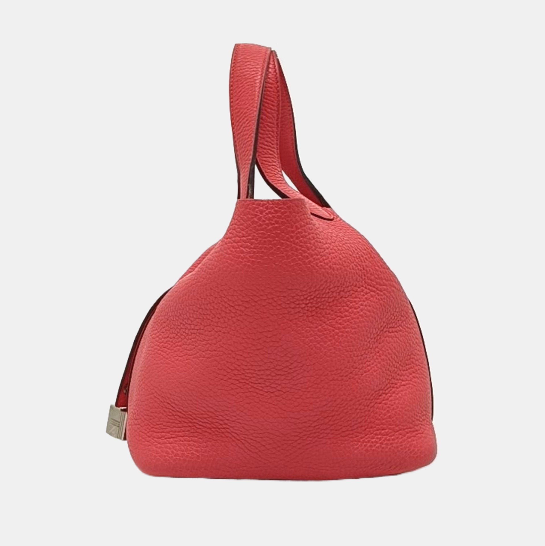 Authenticated pre-owned  Picotin Lock 18 Clemence Pink - Top Handle Bag at Looply