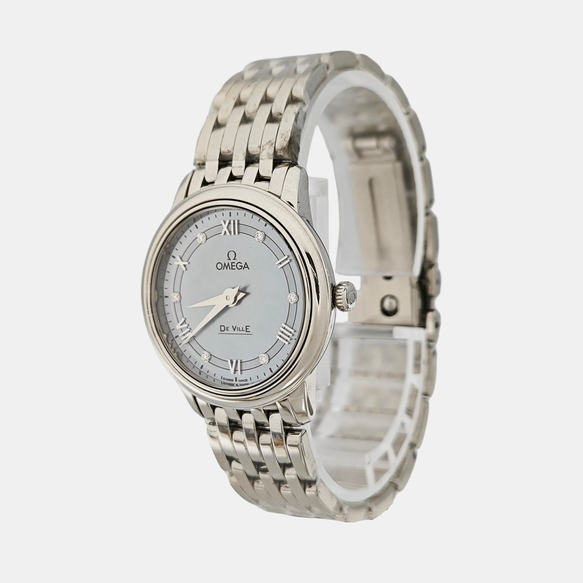 De Ville 27.4mm Light Blue Quartz Watch