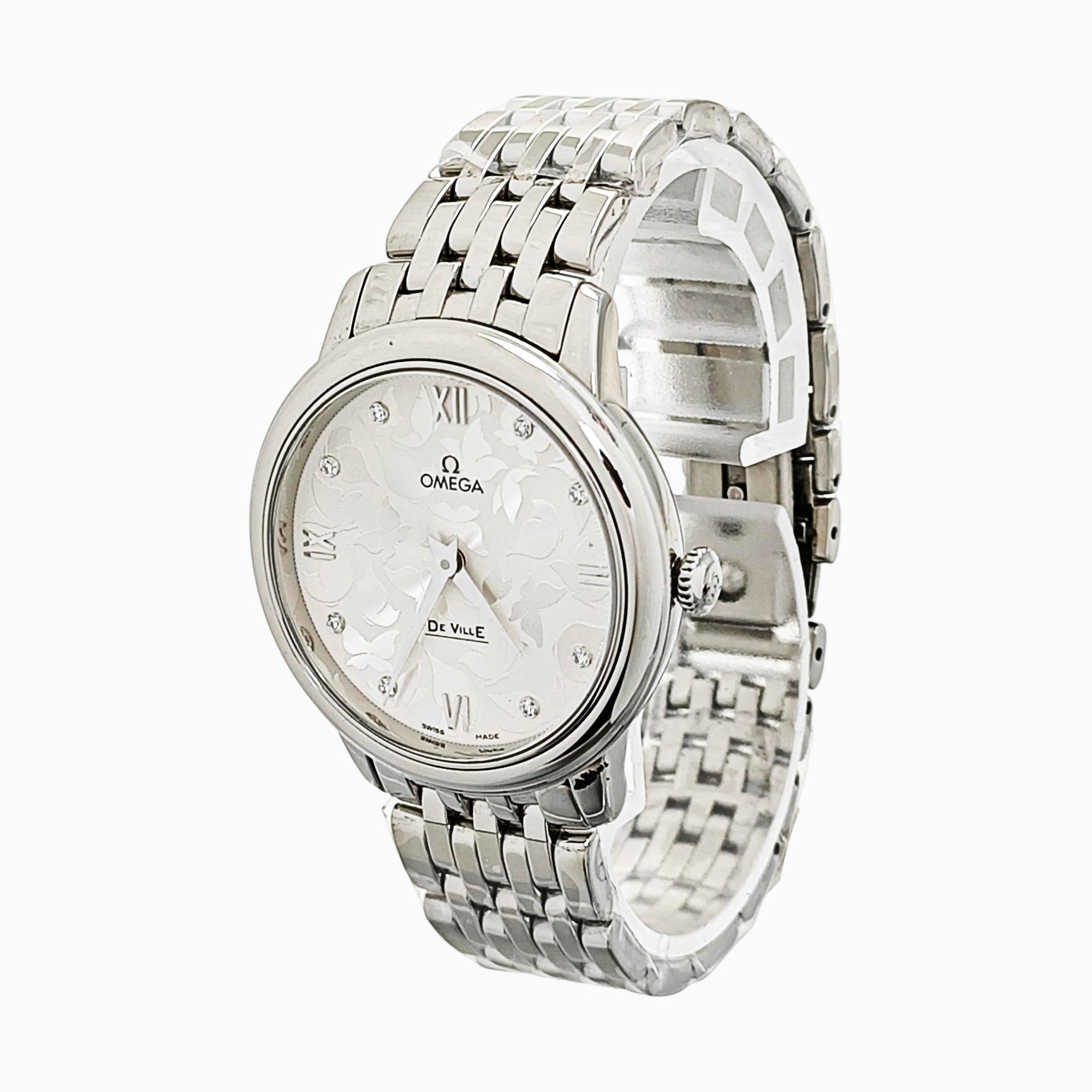 De Ville 32.7mm Silver Quartz Watch