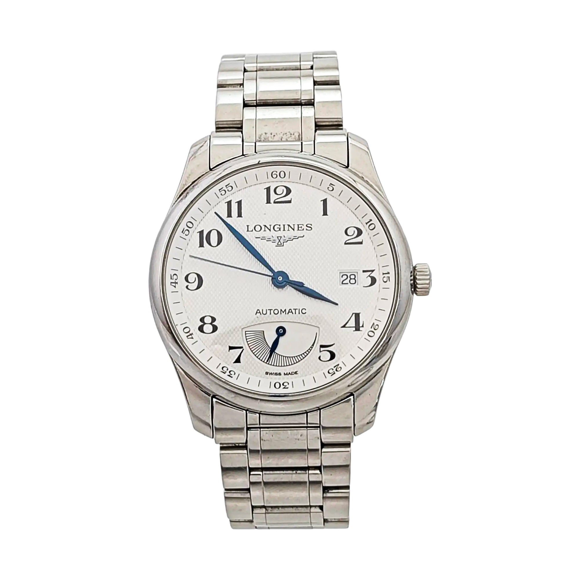 Master Control 40mm Silver Automatic Watch
