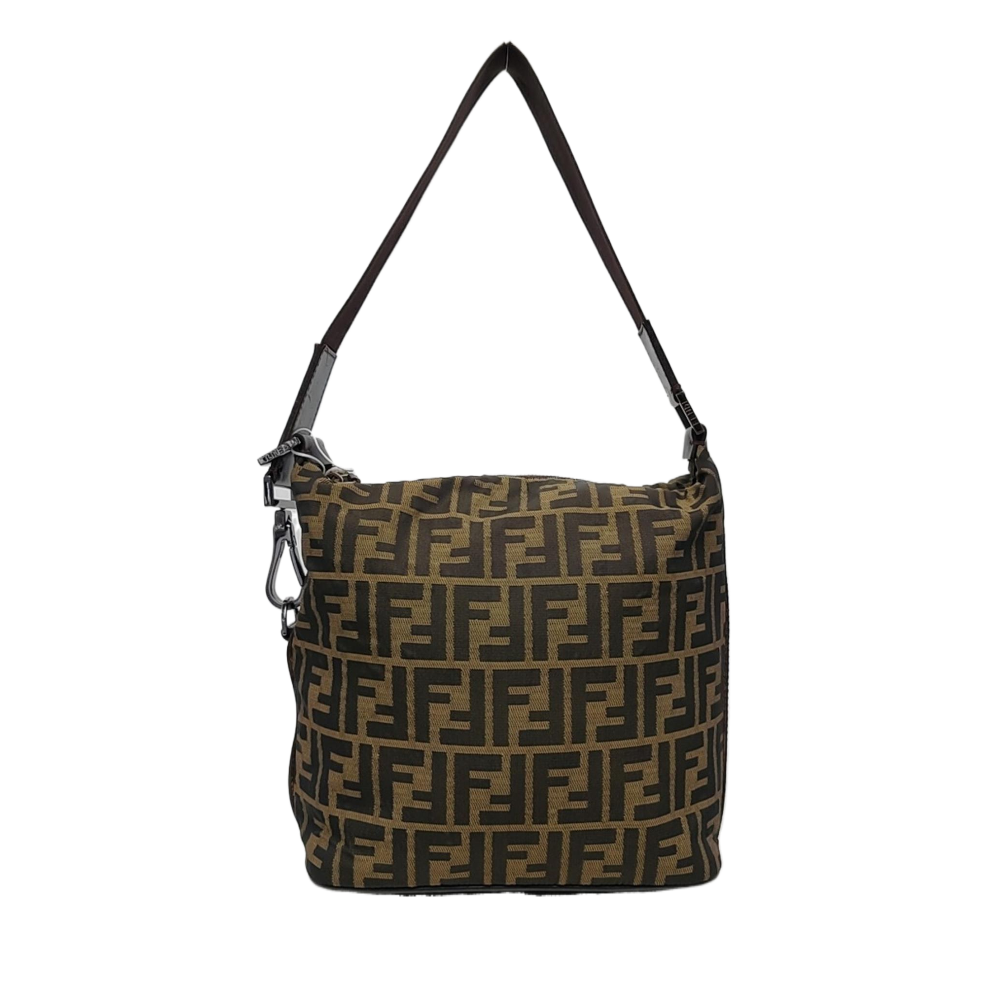 Canvas Shoulder Bag Brown