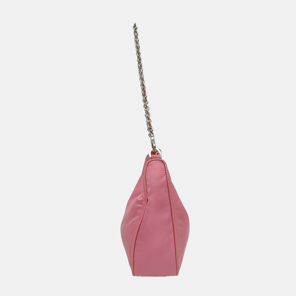 Authenticated pre-owned  Re-edition2005 Mini Nylon Pink - Shoulder Bag at Looply