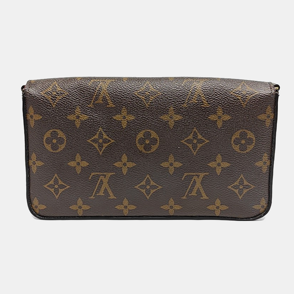 Authenticated pre-owned  Félicie Monogram Coated Canvas Brown - Shoulder Bag at Looply