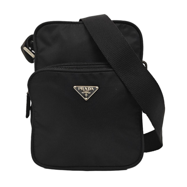 Authenticated pre-owned  Nylon Crossbody Bag Nylon Black - Crossbody Bag at Looply