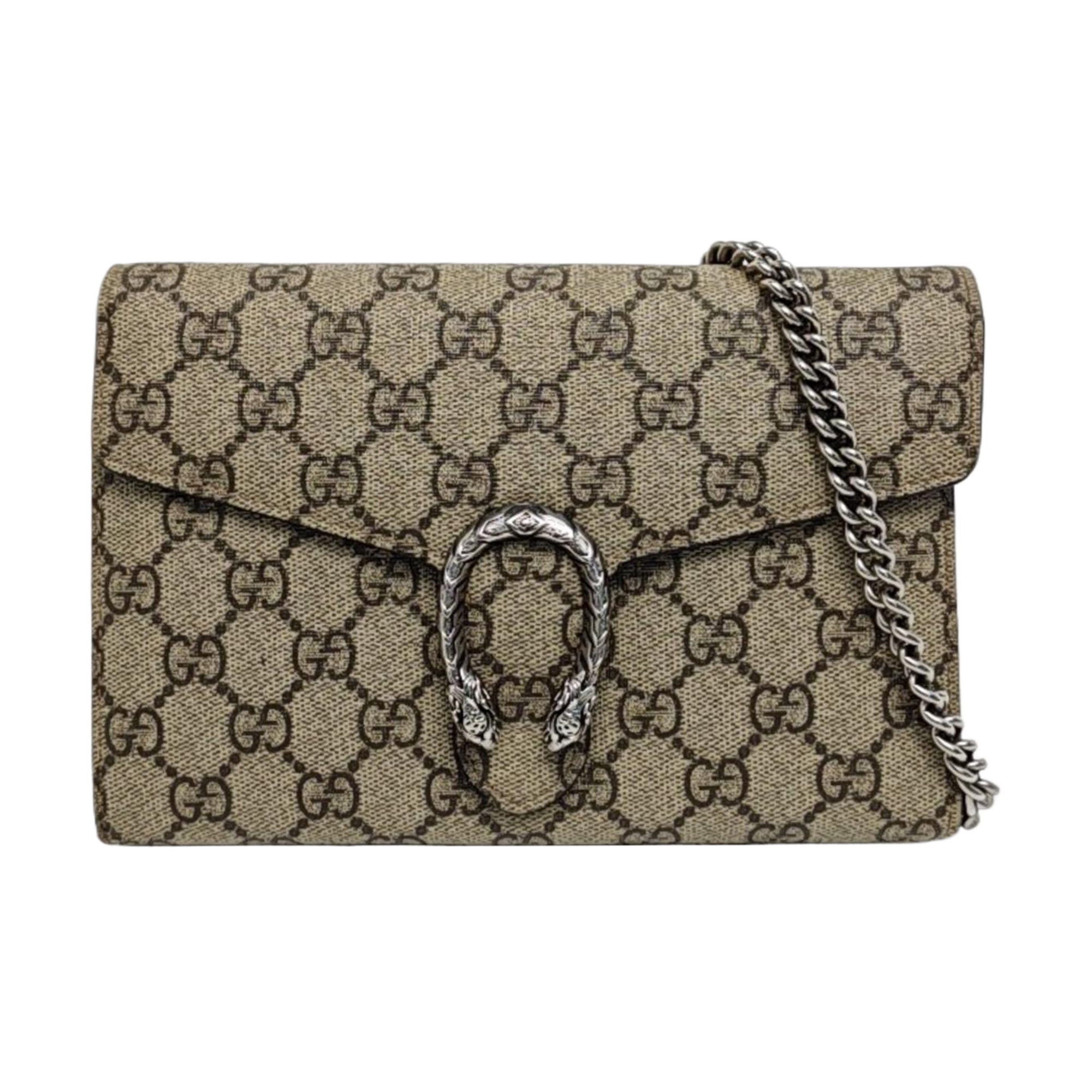 Authenticated pre-owned  Dionysus Monogram Coated Canvas Beige - Crossbody Bag at Looply