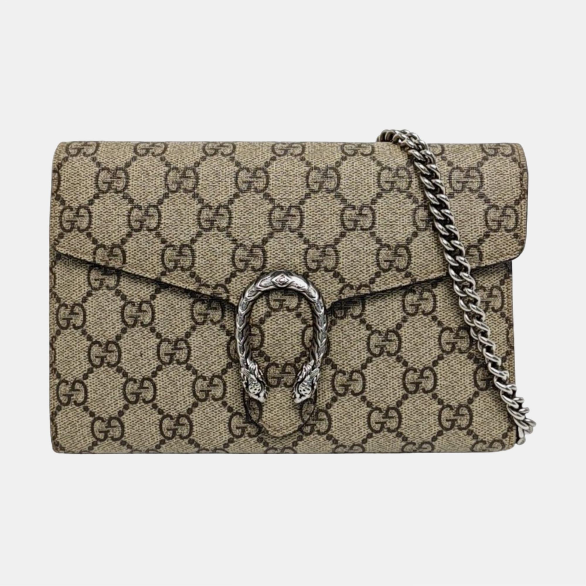 Authenticated pre-owned  Dionysus Monogram Coated Canvas Beige - Crossbody Bag at Looply