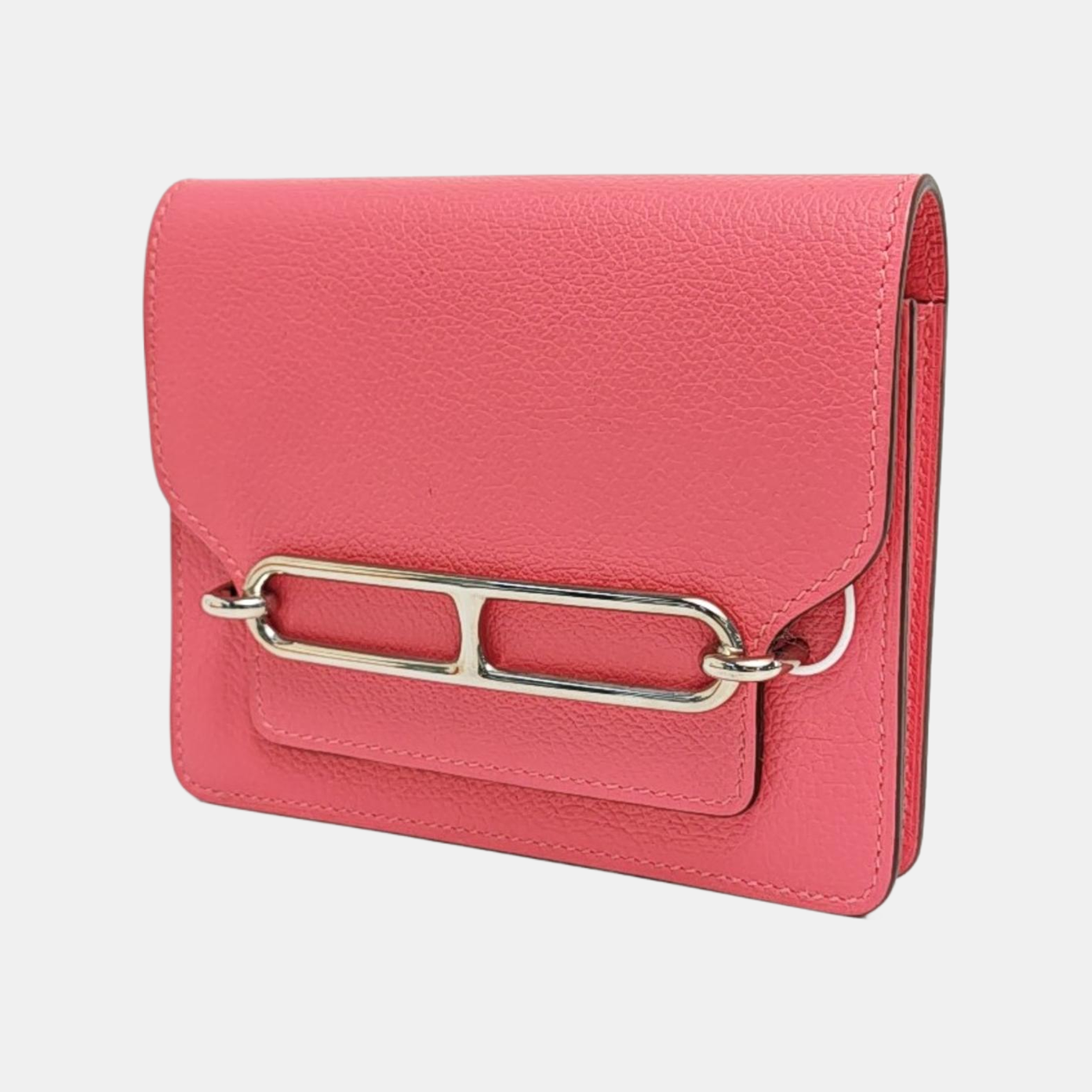Authenticated pre-owned  Roulis Slim Evercolor Pink Wallet - Wallet at Looply