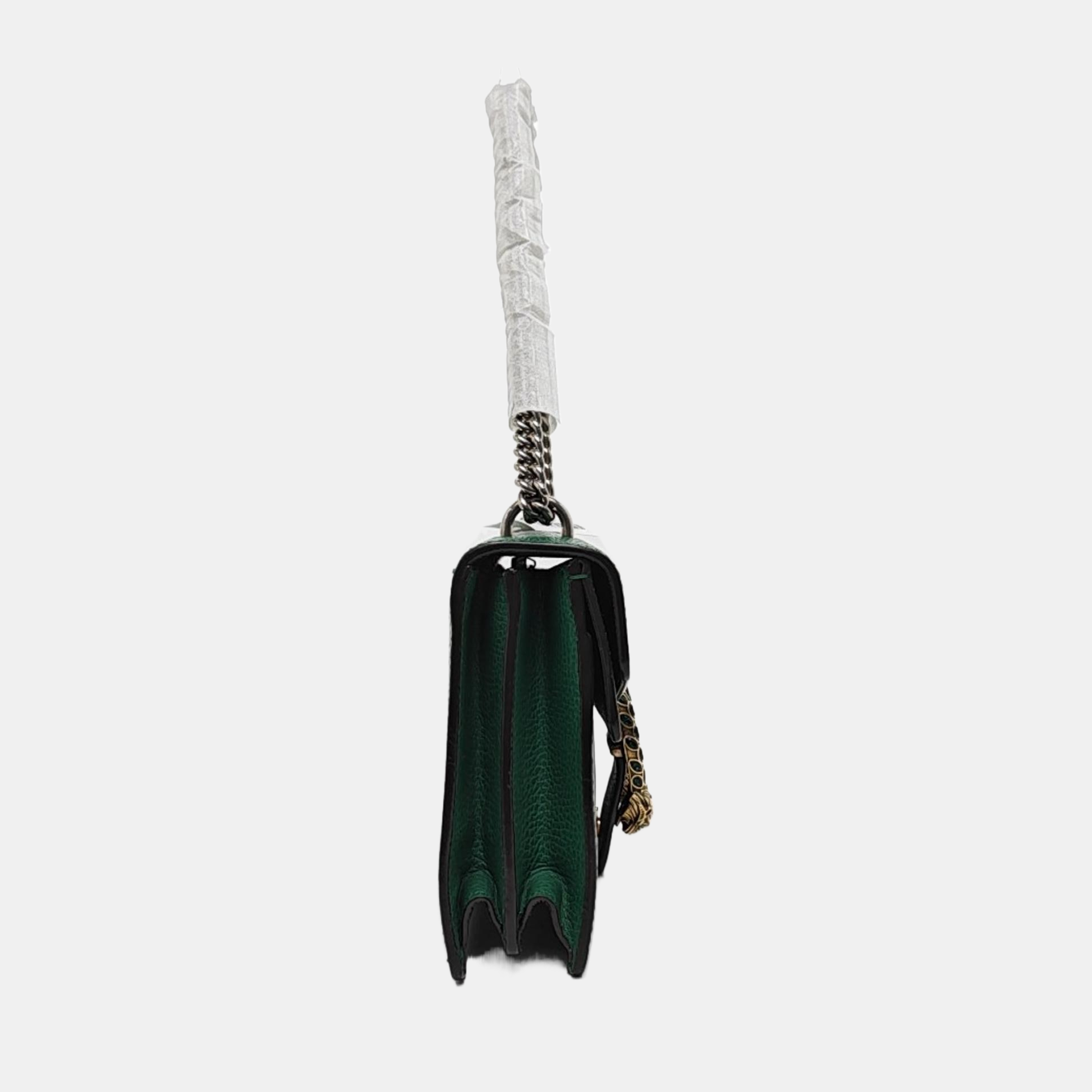 Authenticated pre-owned  Dionysus Super Mini Calfskin Green - Shoulder Bag at Looply