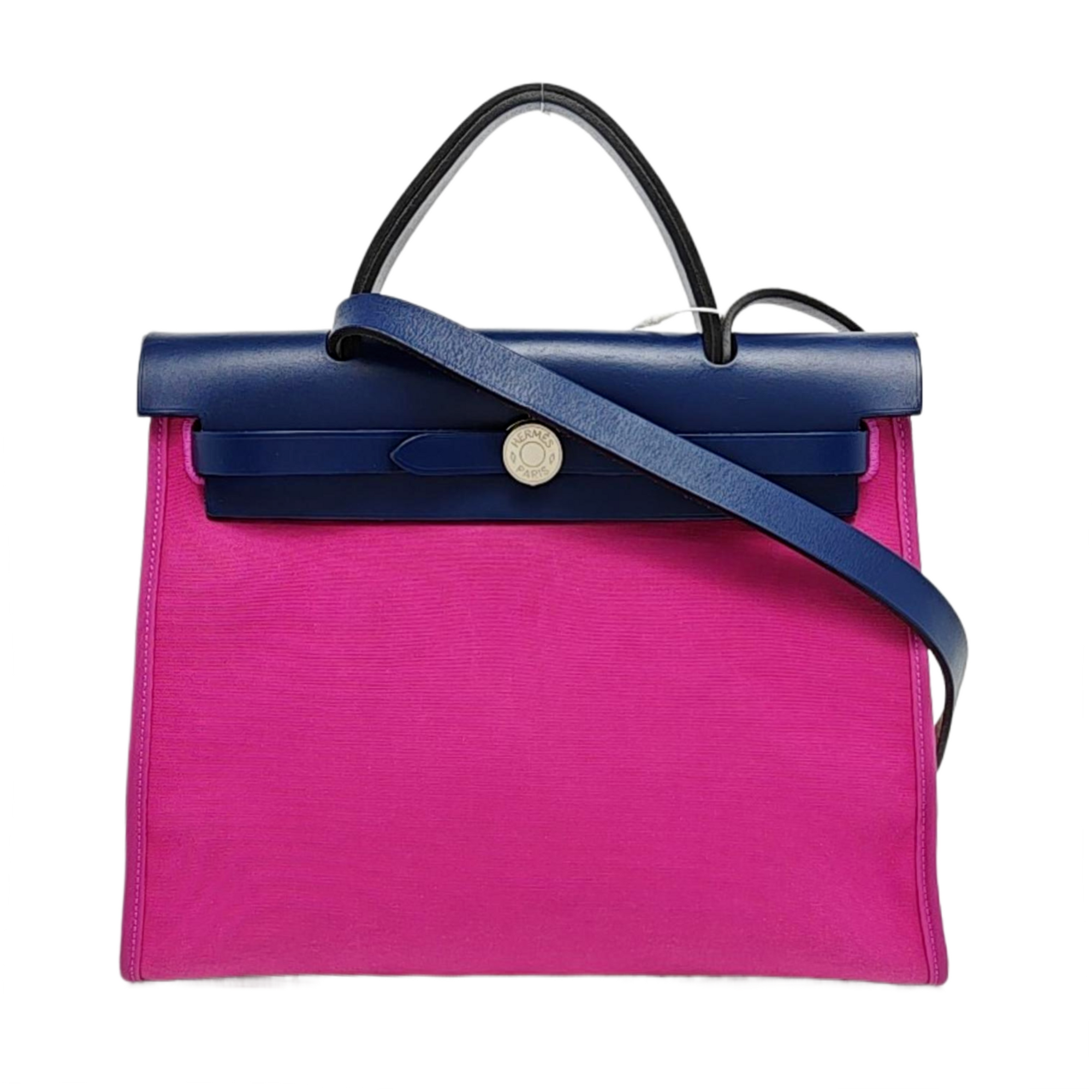 Authenticated pre-owned  Herbag 31 Canvas Pink - Shoulder Bag at Looply
