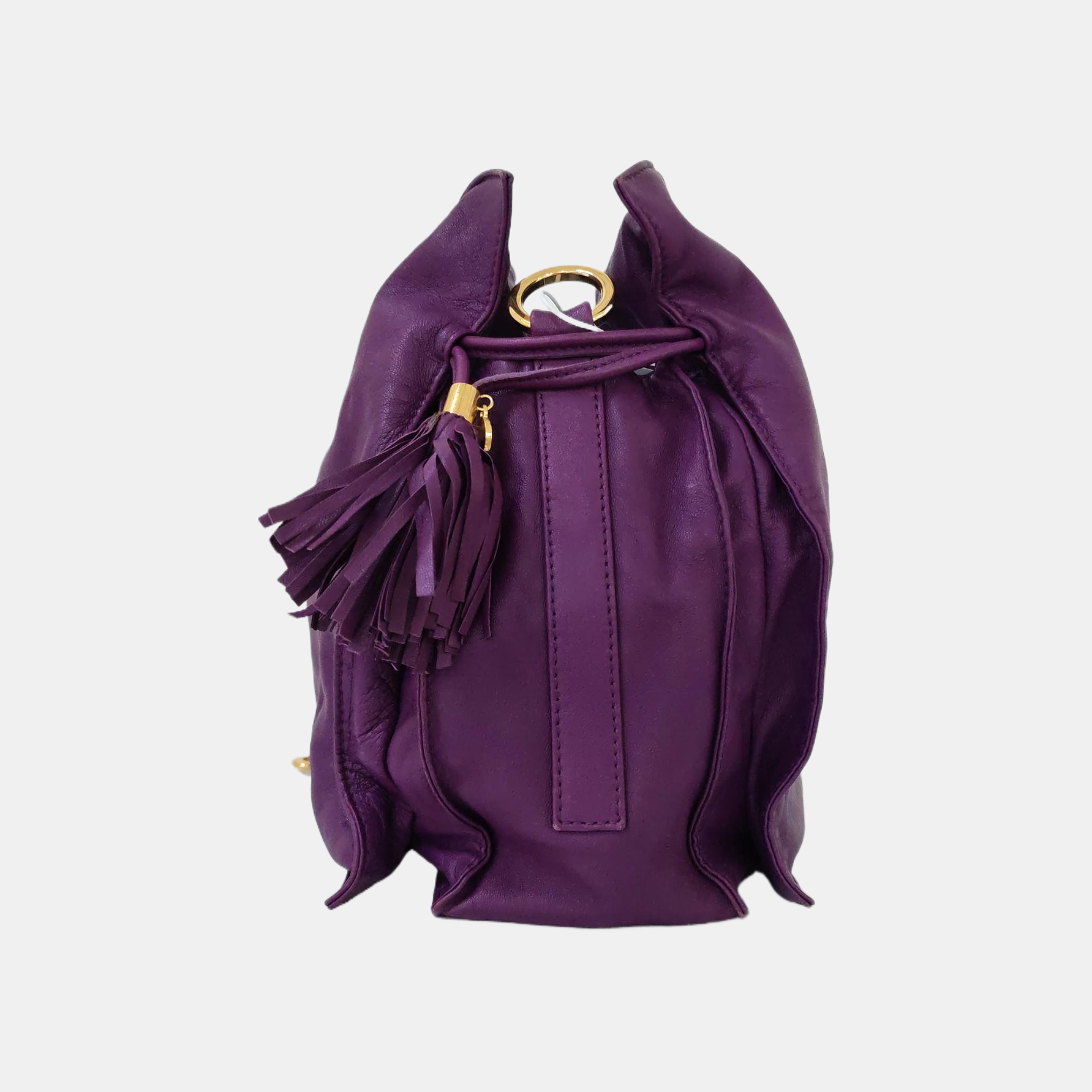 Authenticated pre-owned  Flamenco Lambskin Purple - Crossbody Bag at Looply