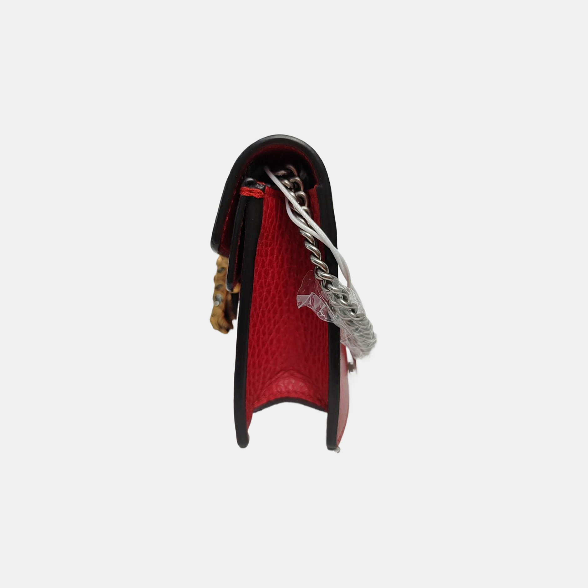 Authenticated pre-owned  Dionysus Super Mini Calfskin Red - Shoulder Bag at Looply