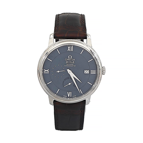 De Ville 39.5mm Navy Blue Automatic Watch