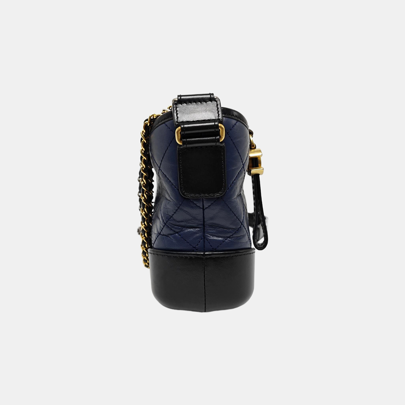 Authenticated pre-owned  Gabrielle Small Calfskin Blue - Shoulder Bag at Looply
